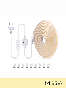 Bezteni COB лента Architectur 220V 8W 3000K Ra80 288LED 10mm IP65 25m