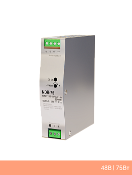Блок питания Bezteni NDR- 75-48 48В 75Вт 1.6A КПД 89% IP20