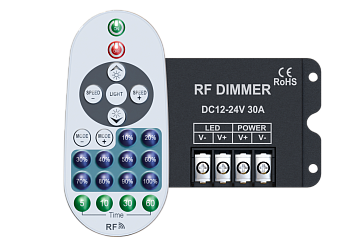 Контроллер с пультом RF KP-106 1CH 30A 12-24V 1 зона