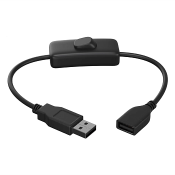 USB-кабель с выключателем (черный)