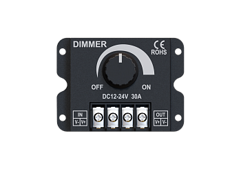 Диммер ДМ-104 1CH 30A 12-24V